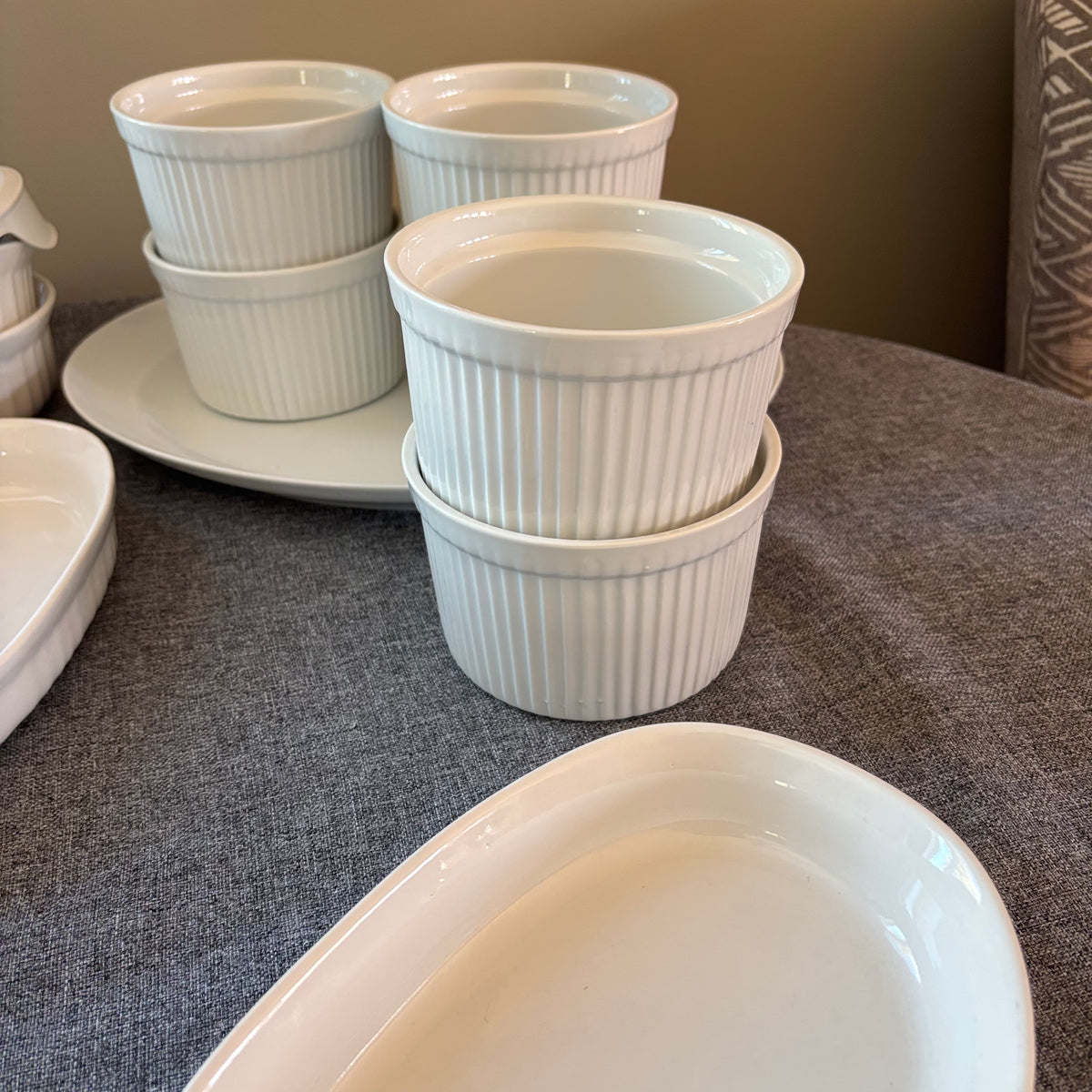 D126 White Dish Grouping (IKEA, French White and more)