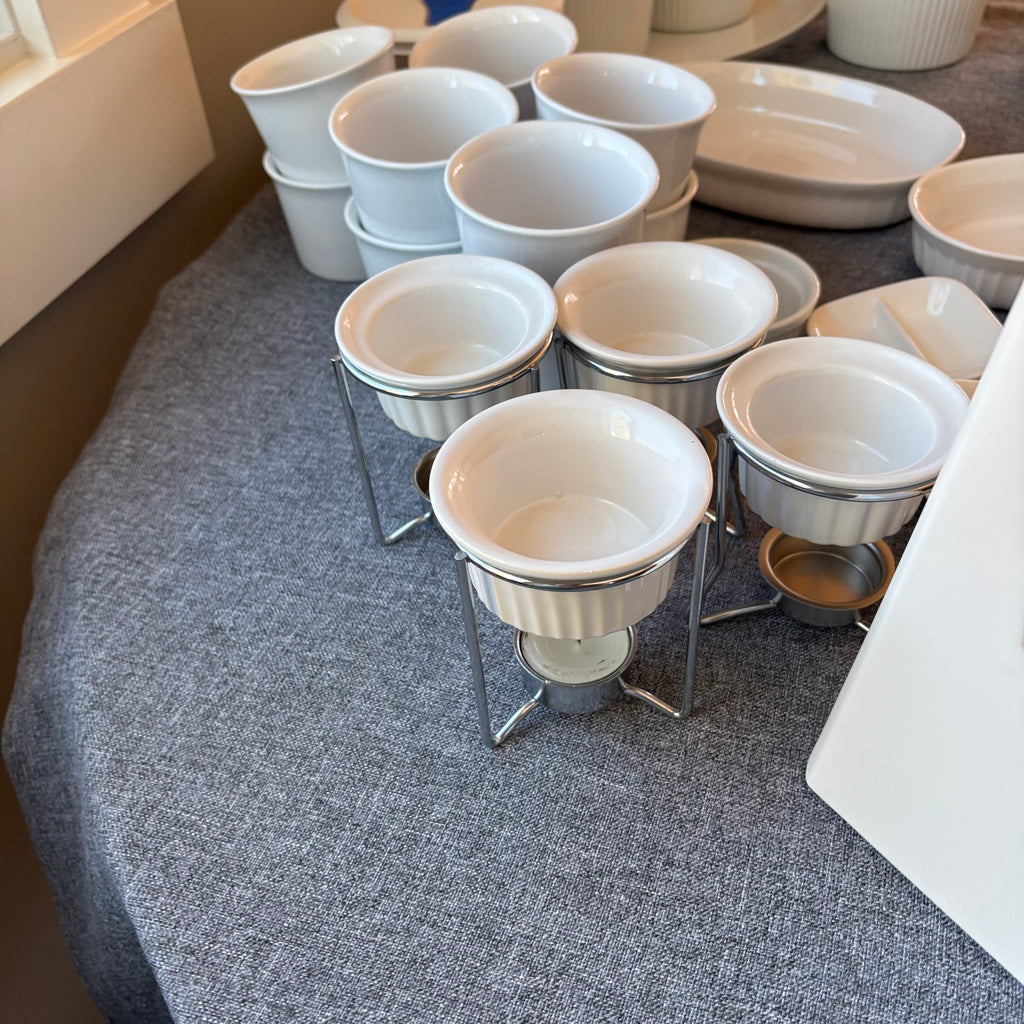 D126 White Dish Grouping (IKEA, French White and more)