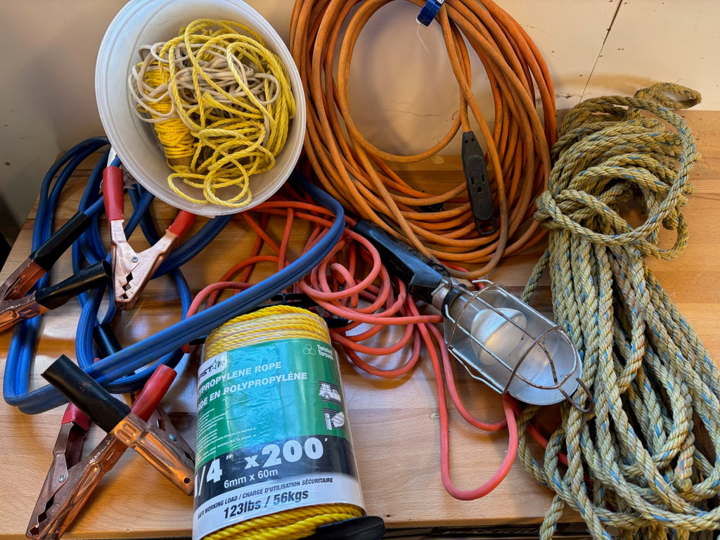 D239 Power Cords and more Garage Grouping