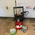 D339 CF Clearforce 2000PSI pressure washer with two gallons of Behr liquid wash