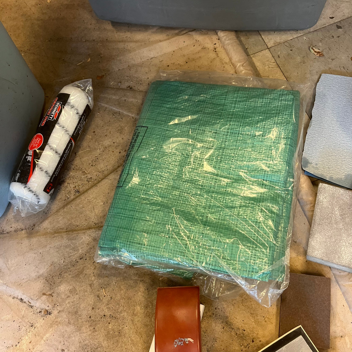 D344 Garage Grouping (sand paper and more)