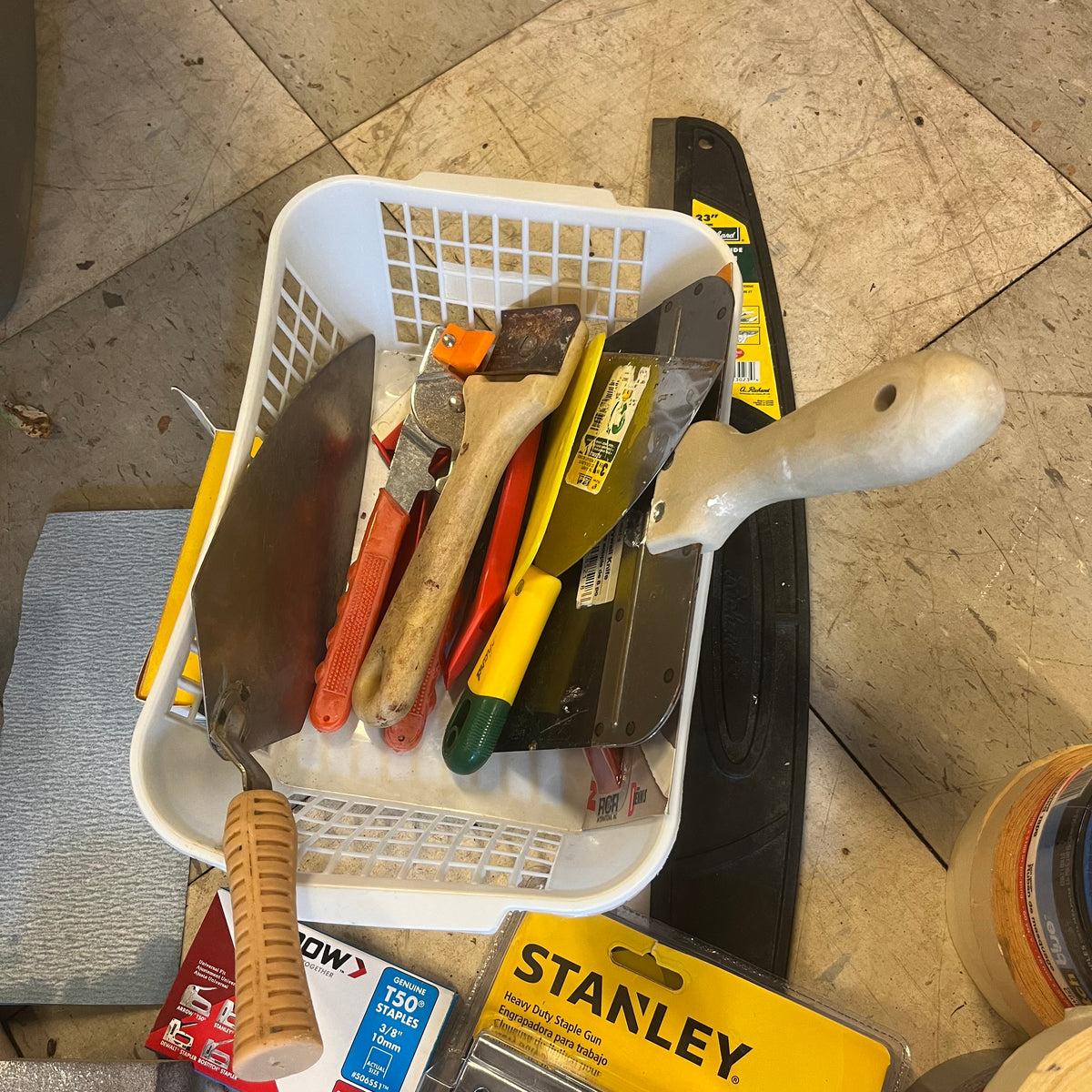 D344 Garage Grouping (sand paper and more)