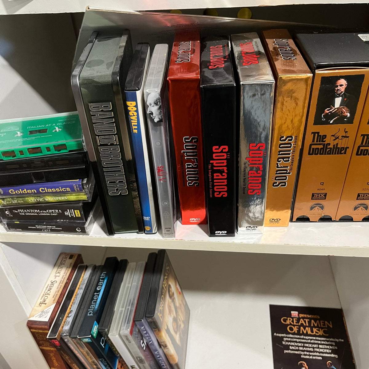 D347 Movies and Music Grouping (VHS and kids records)