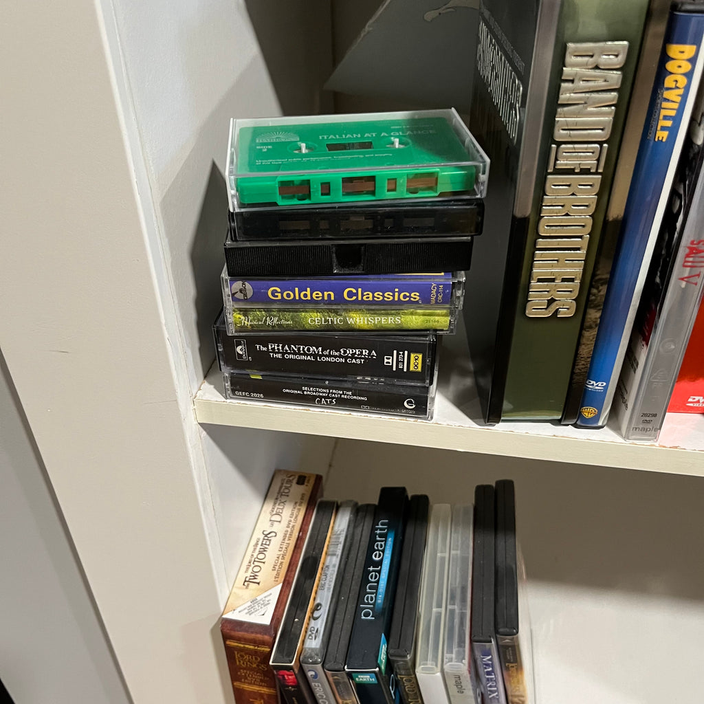 D347 Movies and Music Grouping (VHS and kids records)
