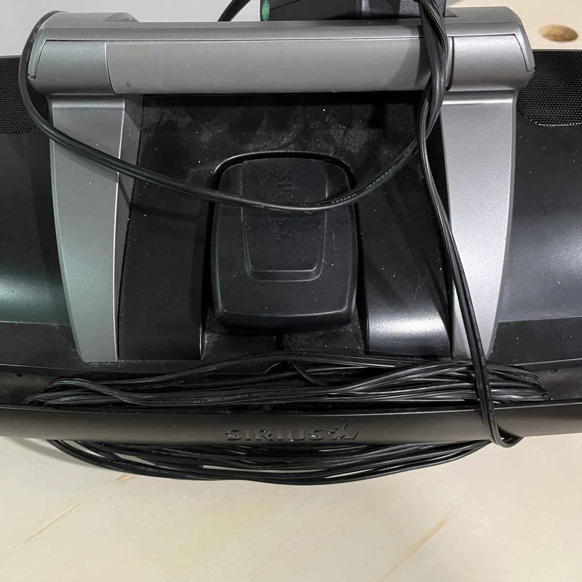 D351 Electronics Grouping( Sirius XM docking station and Casio keyboard)