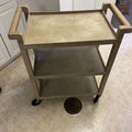 D360 Brown plastic restaurant style trolley/cart