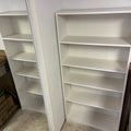 D361 White wooden bookshelf