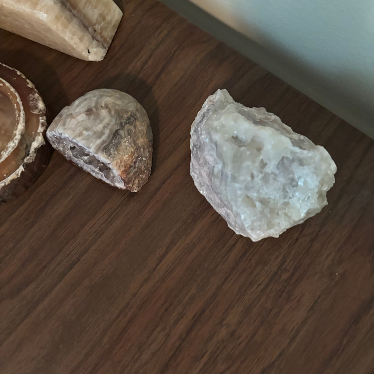 D144 Vintage Grouping (Marble bookends and more)