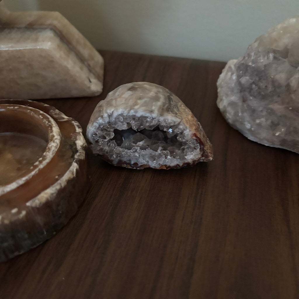 D144 Vintage Grouping (Marble bookends and more)