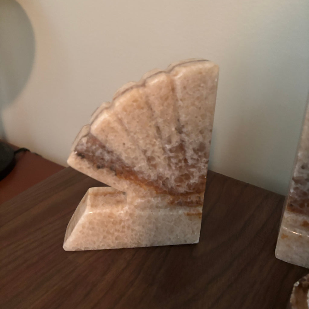 D144 Vintage Grouping (Marble bookends and more)