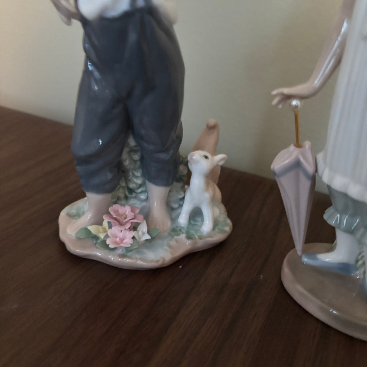 D145 Vintage Grouping (Lladro "April Showers" and Lladro "Pocket Full of Wishes")
