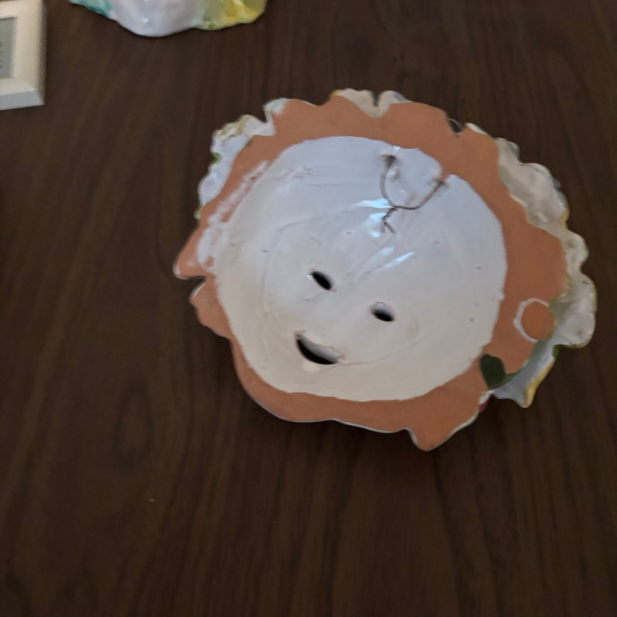 D153 Vintage Decor Grouping (stoneware masks and more)