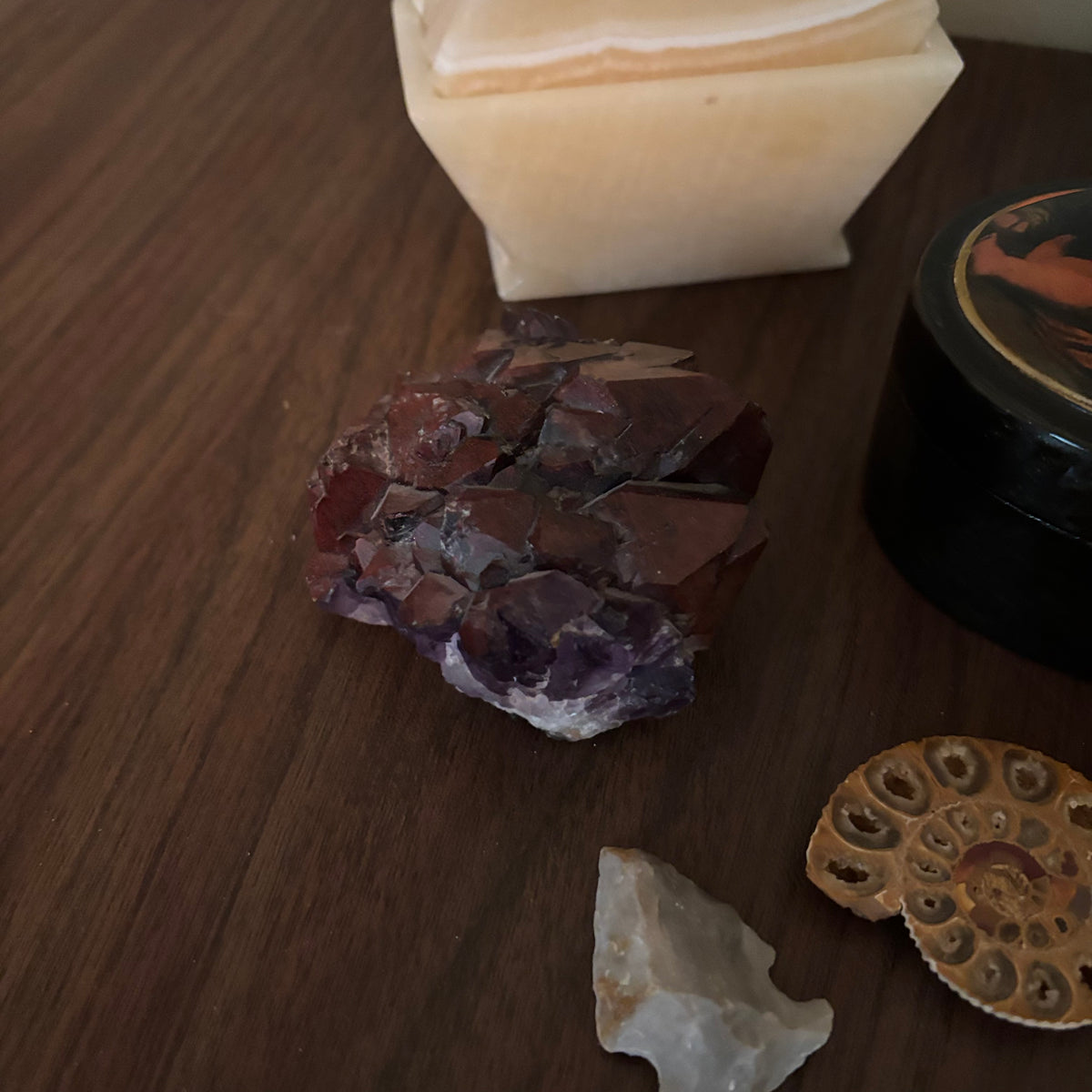 D158 Vintage Grouping (trinket boxes and more)