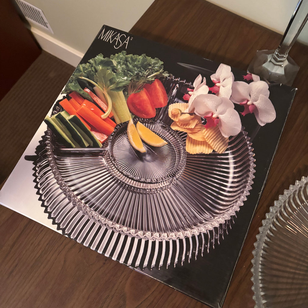 D159 Vintage Mikasa and more Grouping (platters and more)