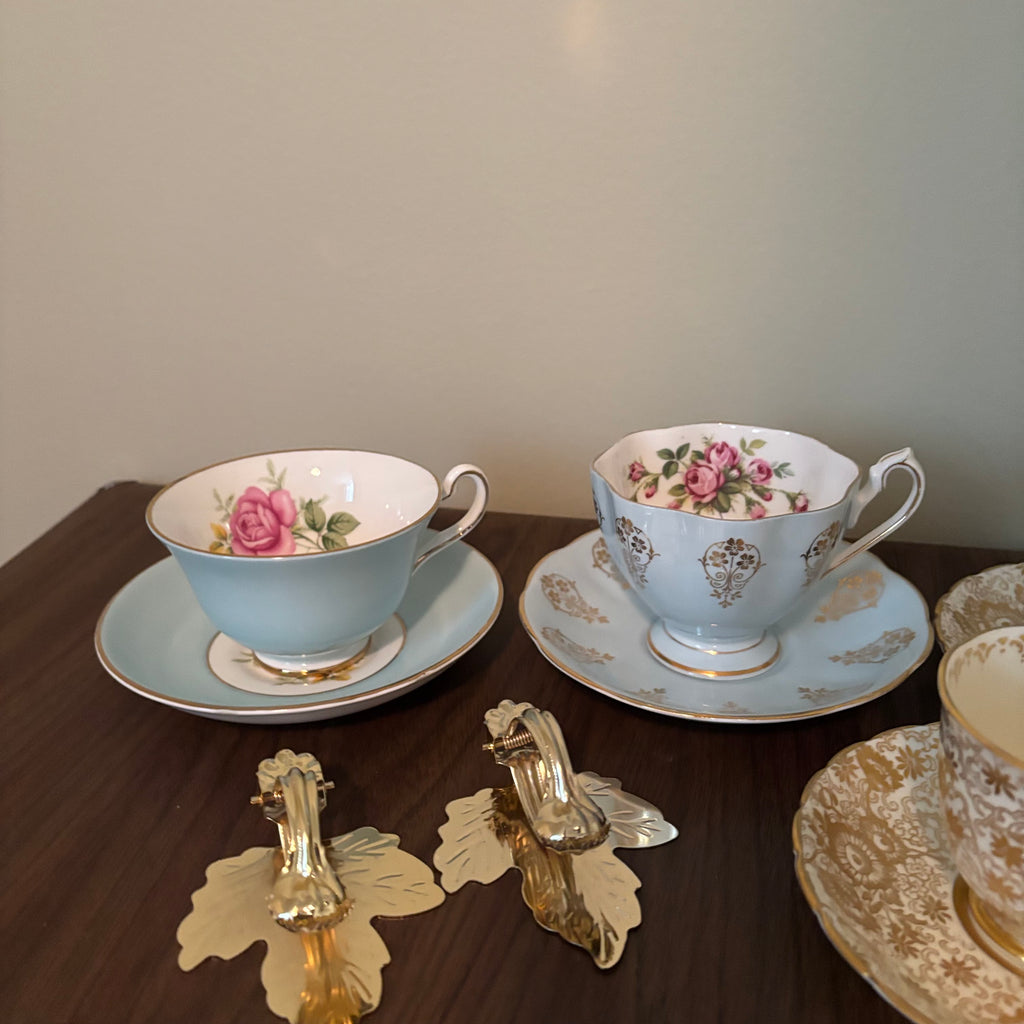 D160 Vintage Grouping (teacups and more)