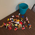 D164 Vintage Plastic Toy Grouping