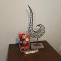 D165 Home Decor Grouping (Wire Bird Sculpture and more)
