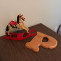 D169 Decor Grouping(decorative wooden letter and rocking horse)