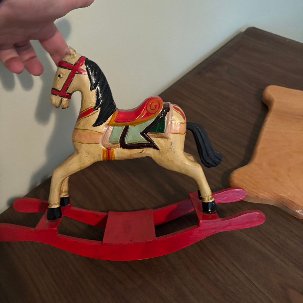 D169 Decor Grouping(decorative wooden letter and rocking horse)