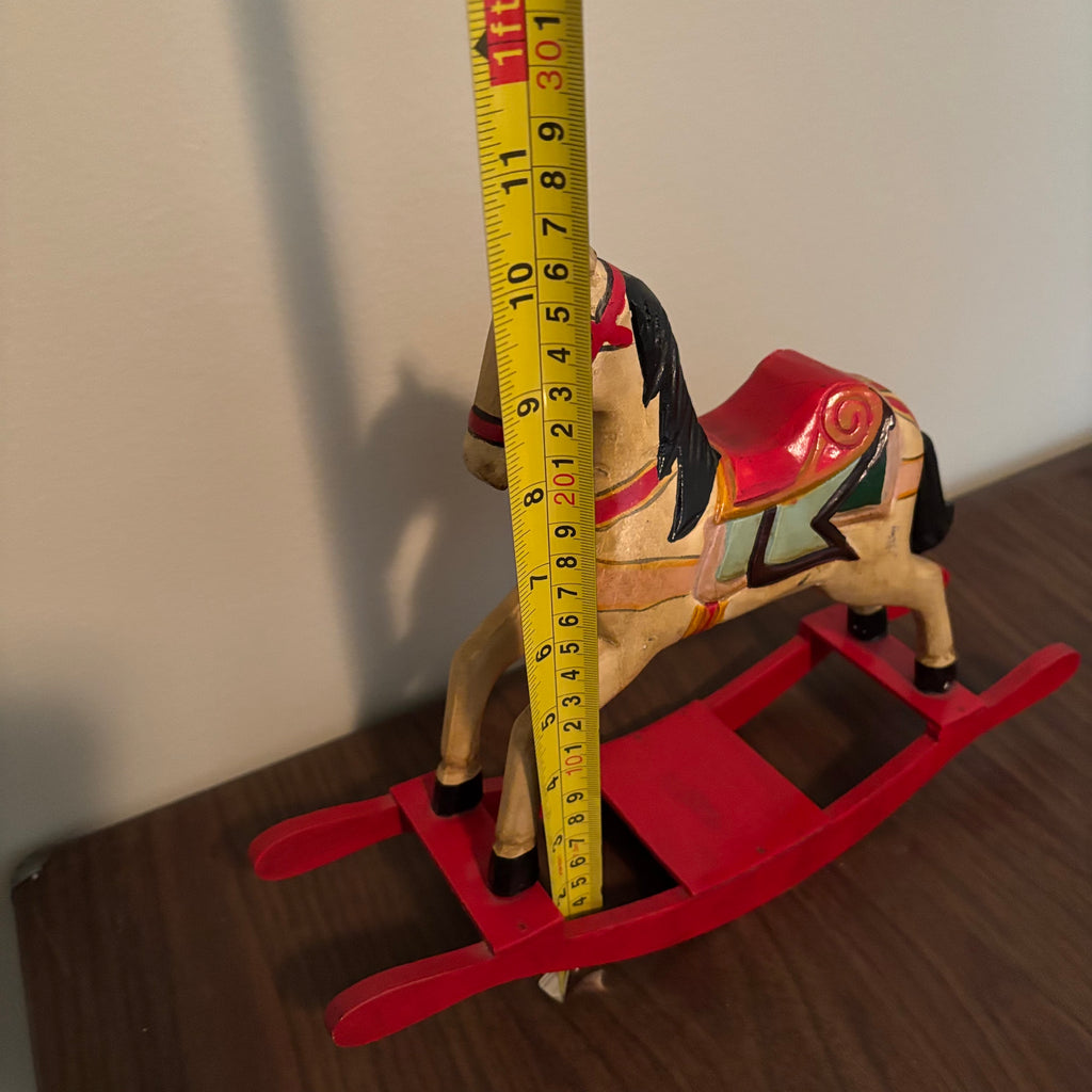 D169 Decor Grouping(decorative wooden letter and rocking horse)