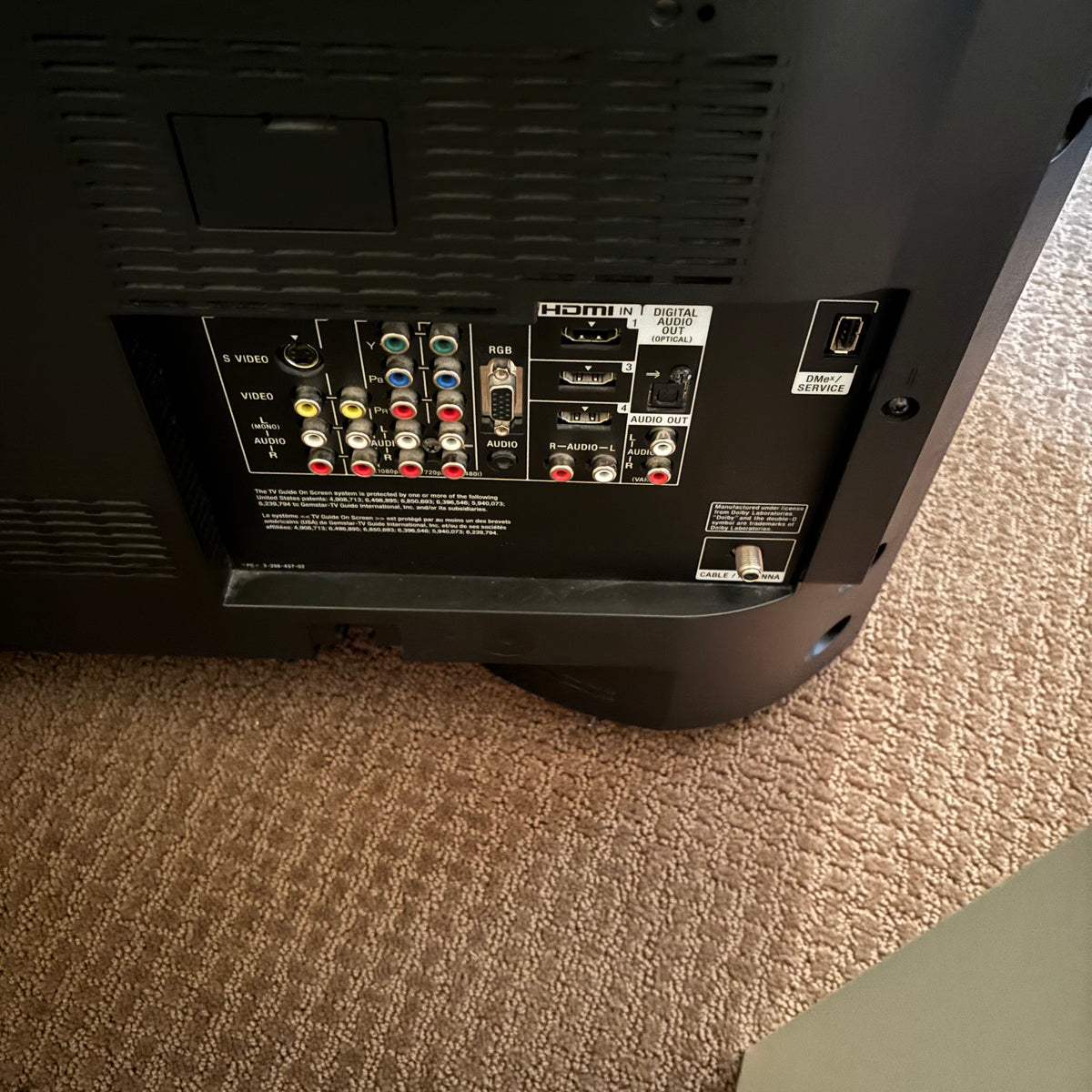 D176 46” Sony TV