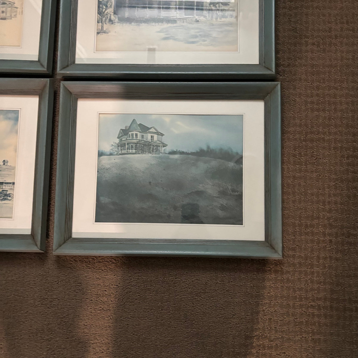 D179 Set of 6 vintage architectural art prints