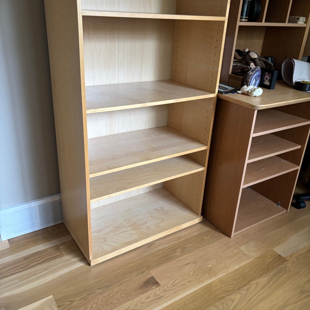 D188 2 IKEA Billy Cabinets (contents not included)