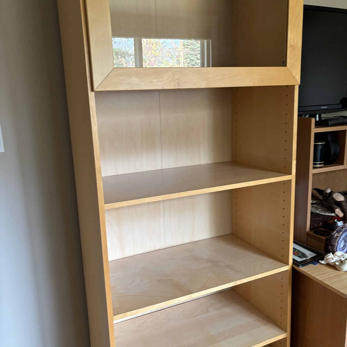 D188 2 IKEA Billy Cabinets (contents not included)