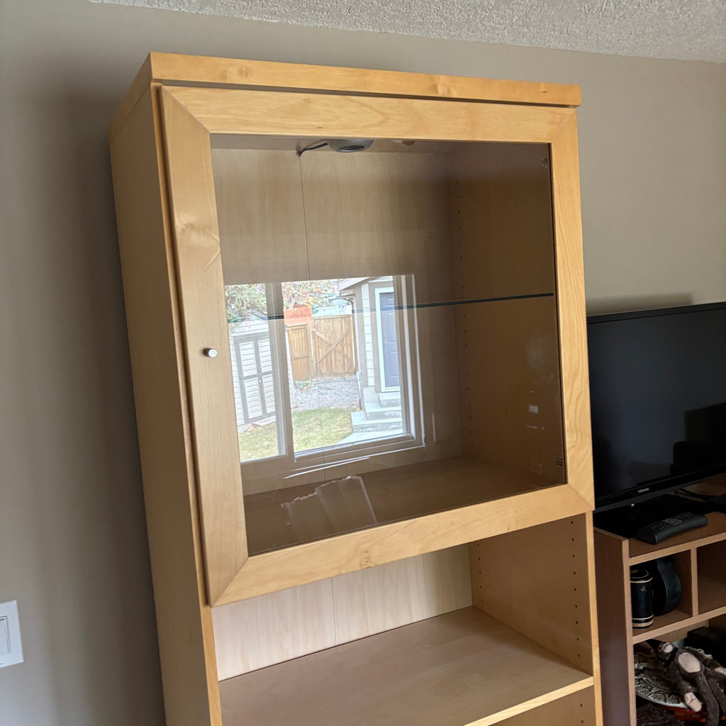 D188 2 IKEA Billy Cabinets (contents not included)