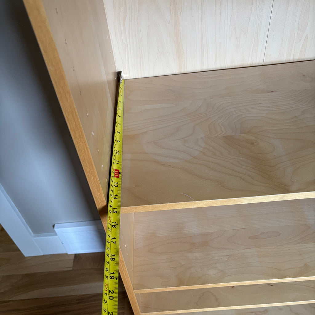 D188 2 IKEA Billy Cabinets (contents not included)