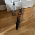 D191 Wooden mask and lantern grouping