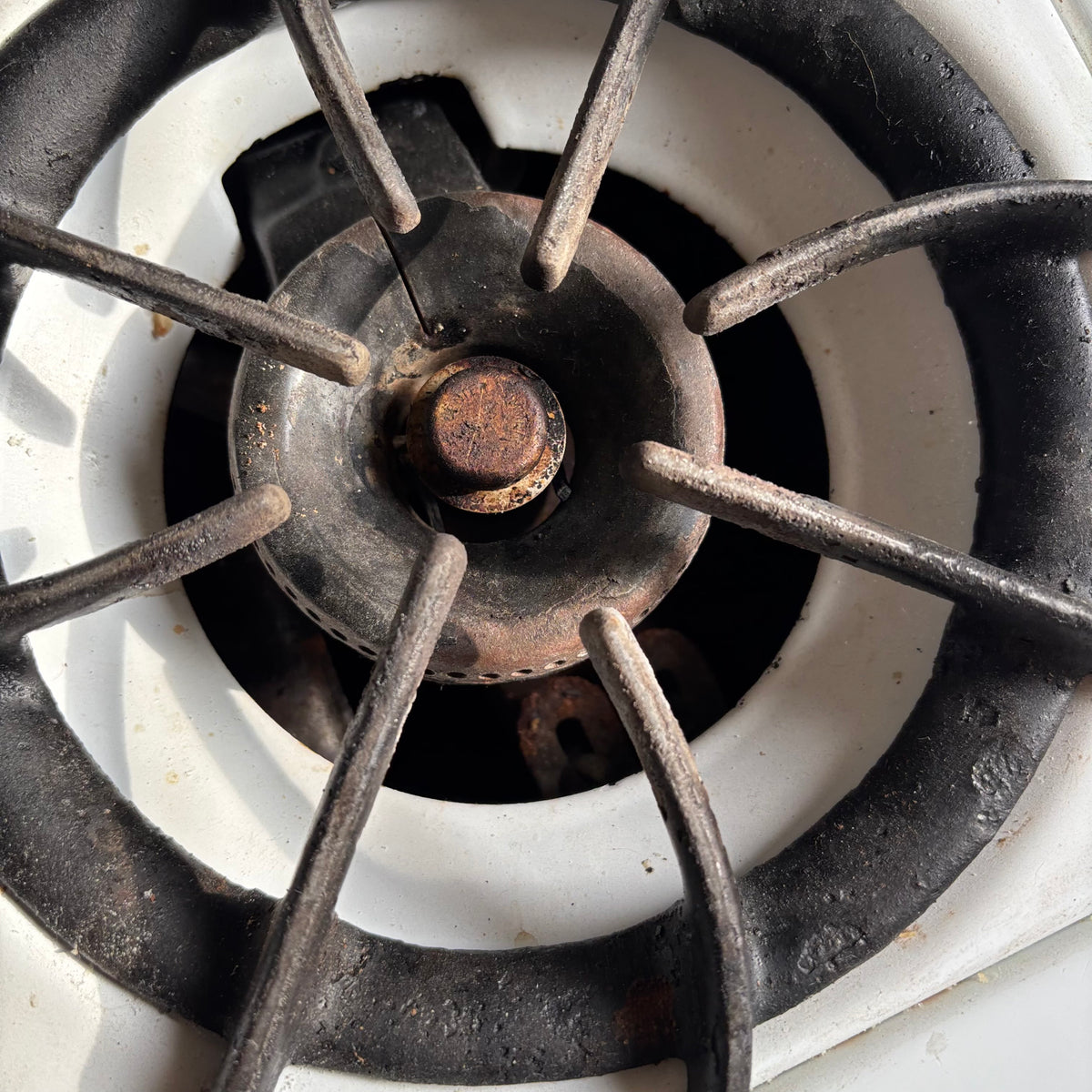 F182 As is vintage gurney gas range
