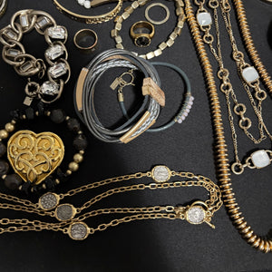 Chunky Fashion Jewelry Grouping - N300