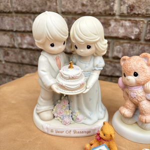 Precious Moments and More Porcelain Figurines Grouping - O166