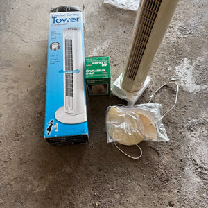 Floor Fan and Air Purifier (NIETHER ITEM IS NEW) - M376