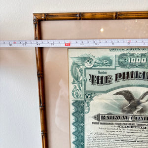 4 PIECE FRAMED DOCUMENTS GROUPING (MAGMA COPPER COMPANY AND MORE) - P299