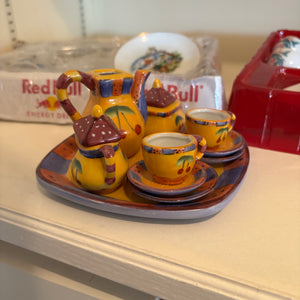 2 VINTAGE KIDS TEA SETS AND 1 MINI TEA SET - P255