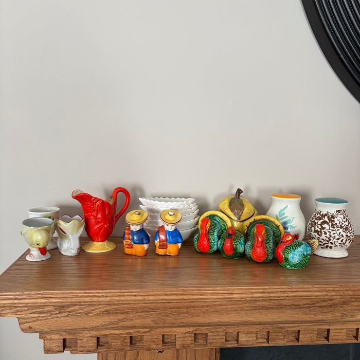 Vintage Salt & Pepper Shakers - C423