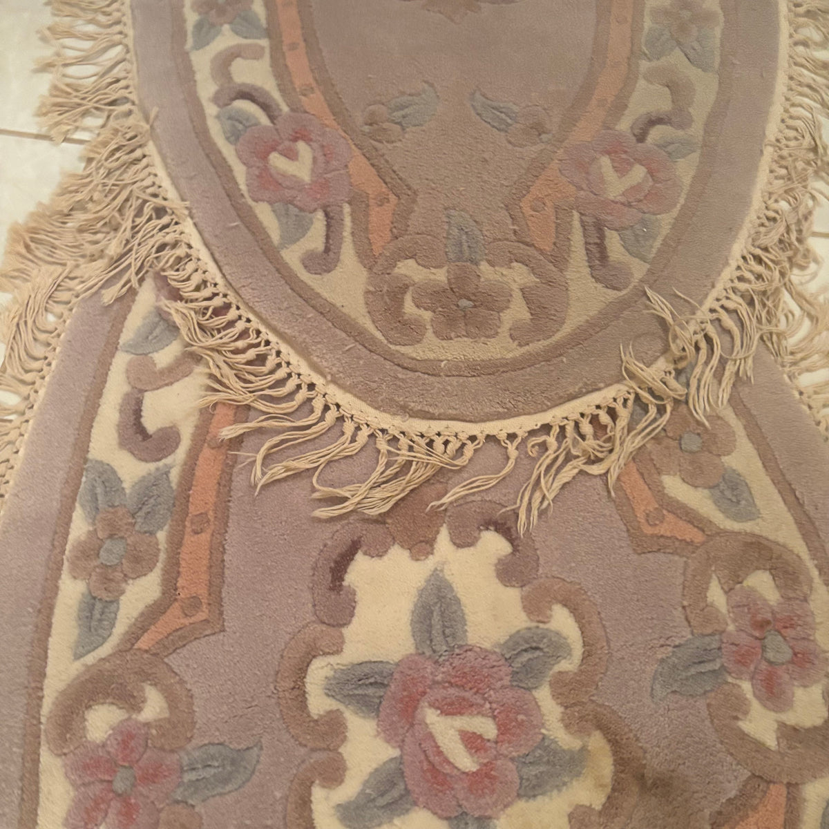F197 Set of 4 Vintage area rugs