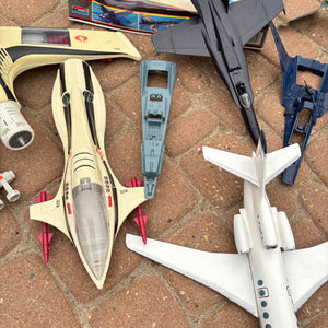 Vintage Toys Grouping (GI Joe Plane and More) - O124