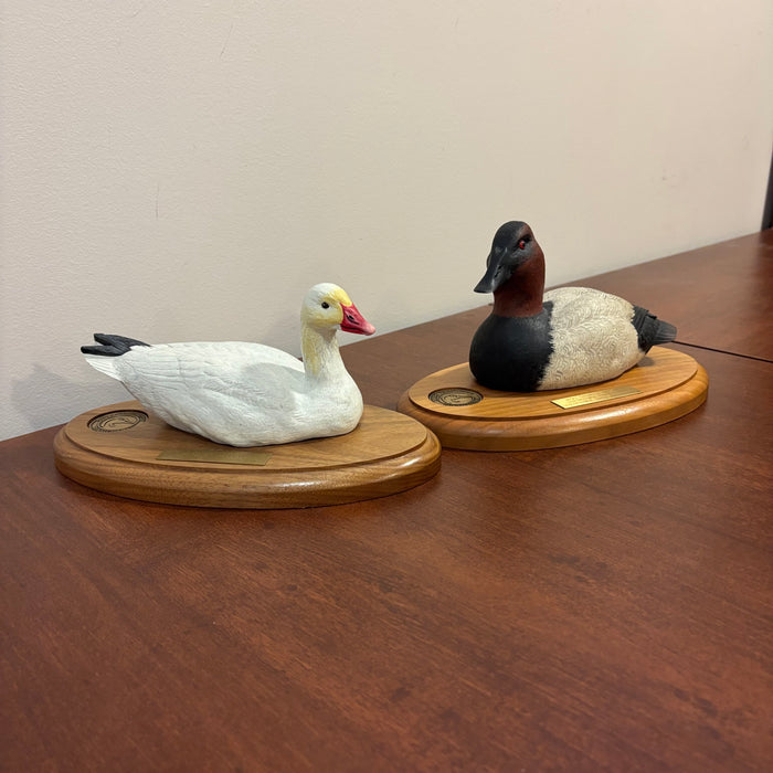 Ducks Unlimited Winning Wooden Decoys Grouping  - C473