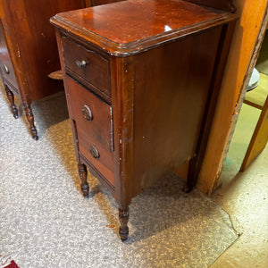 Antique Solid Wood Vanity Dresser with Mirror  - V144