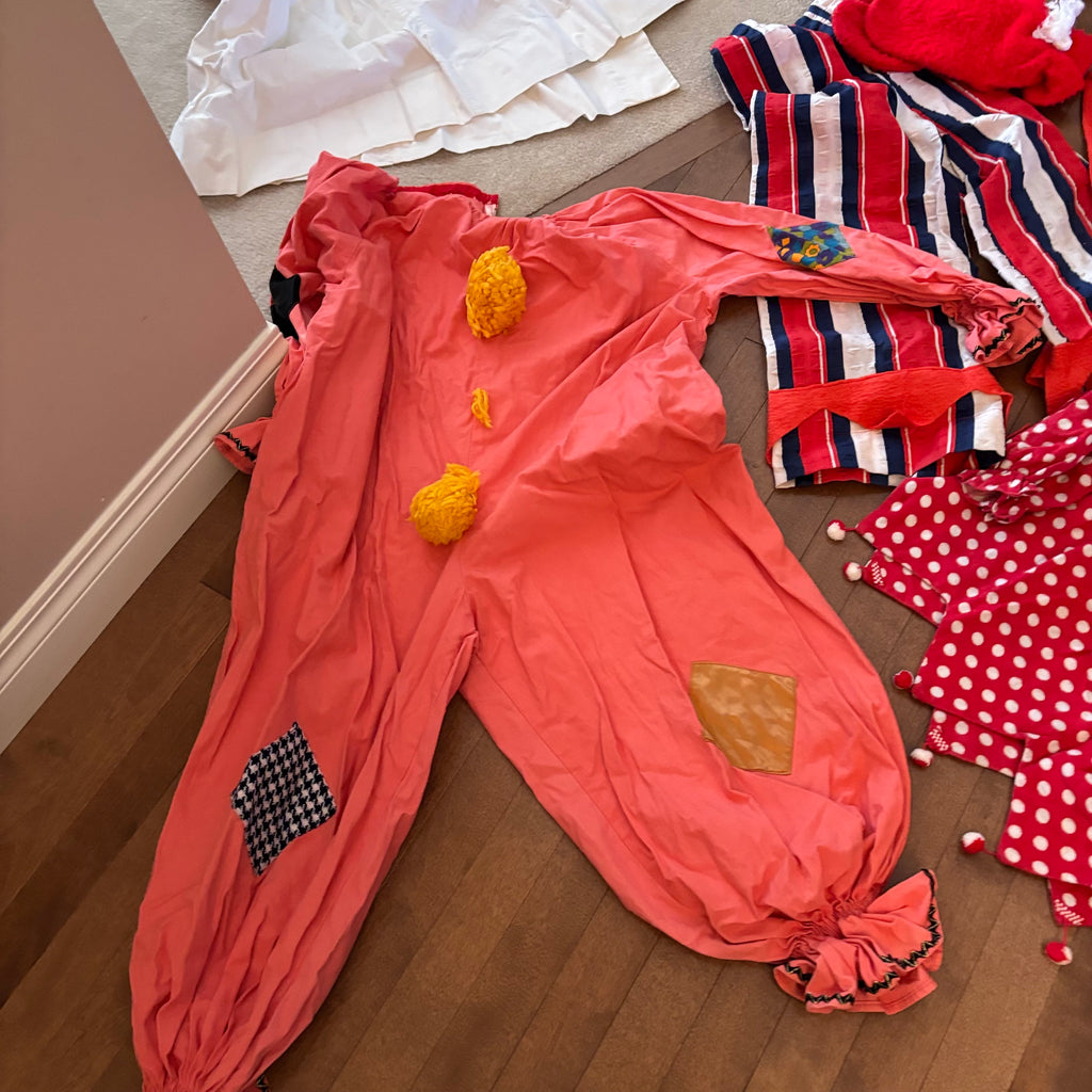 E881 Vintage Halloween costumes grouping