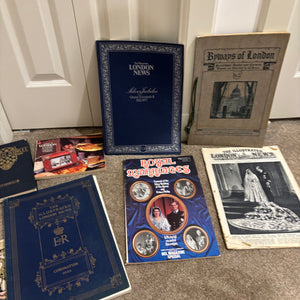 BRITISH ROYAL FAMILY BOOKS GROUPING - P219