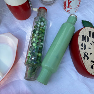 Vintage Kitchen Grouping (Apple Clock and More) - R381