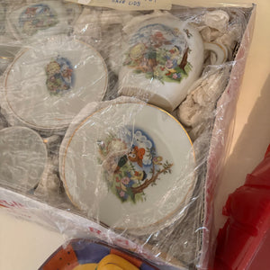 2 VINTAGE KIDS TEA SETS AND 1 MINI TEA SET - P255