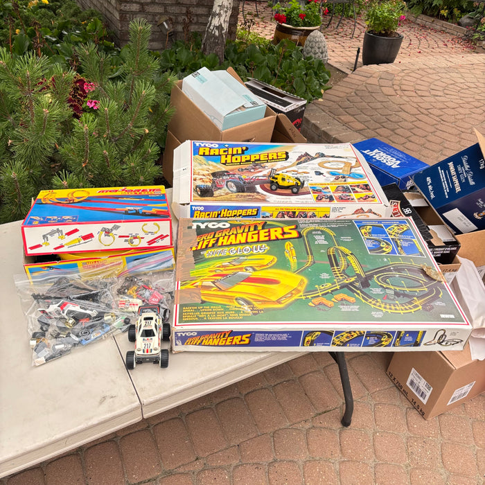 Vintage Toys Grouping (As Is Race Tracks and More) - O122
