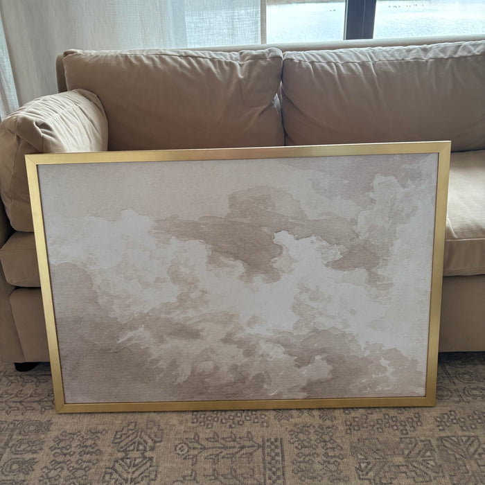 28” x 38” Framed Soft Clouds Art Print - L381