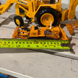 Vintage Cast Toys Grouping (John Deere Excavator and More) - N313