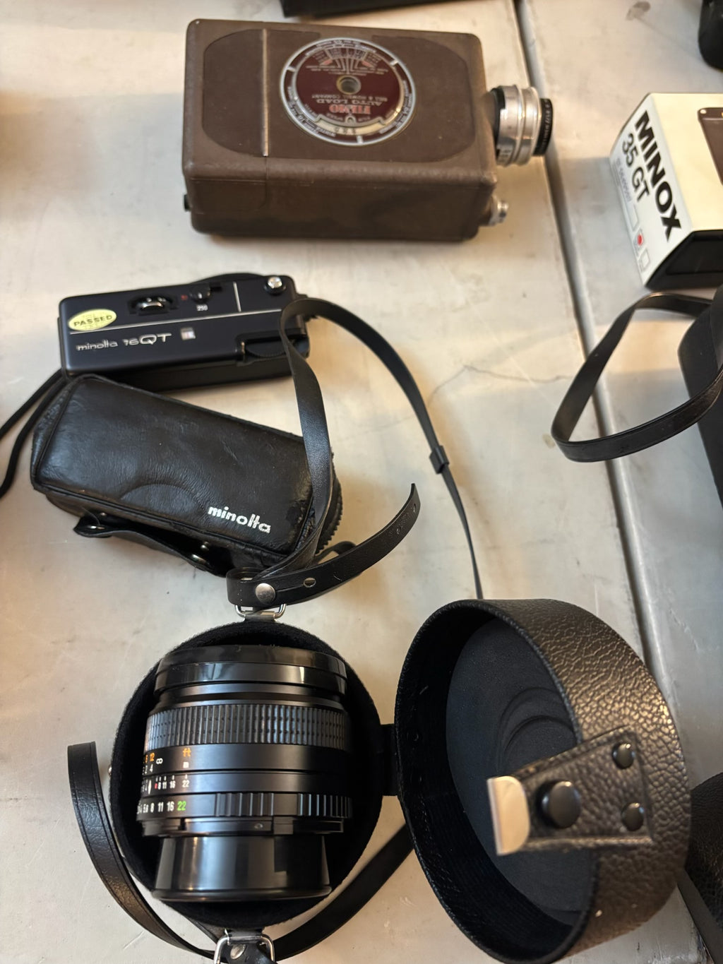 K511 Vintage cameras and more grouping